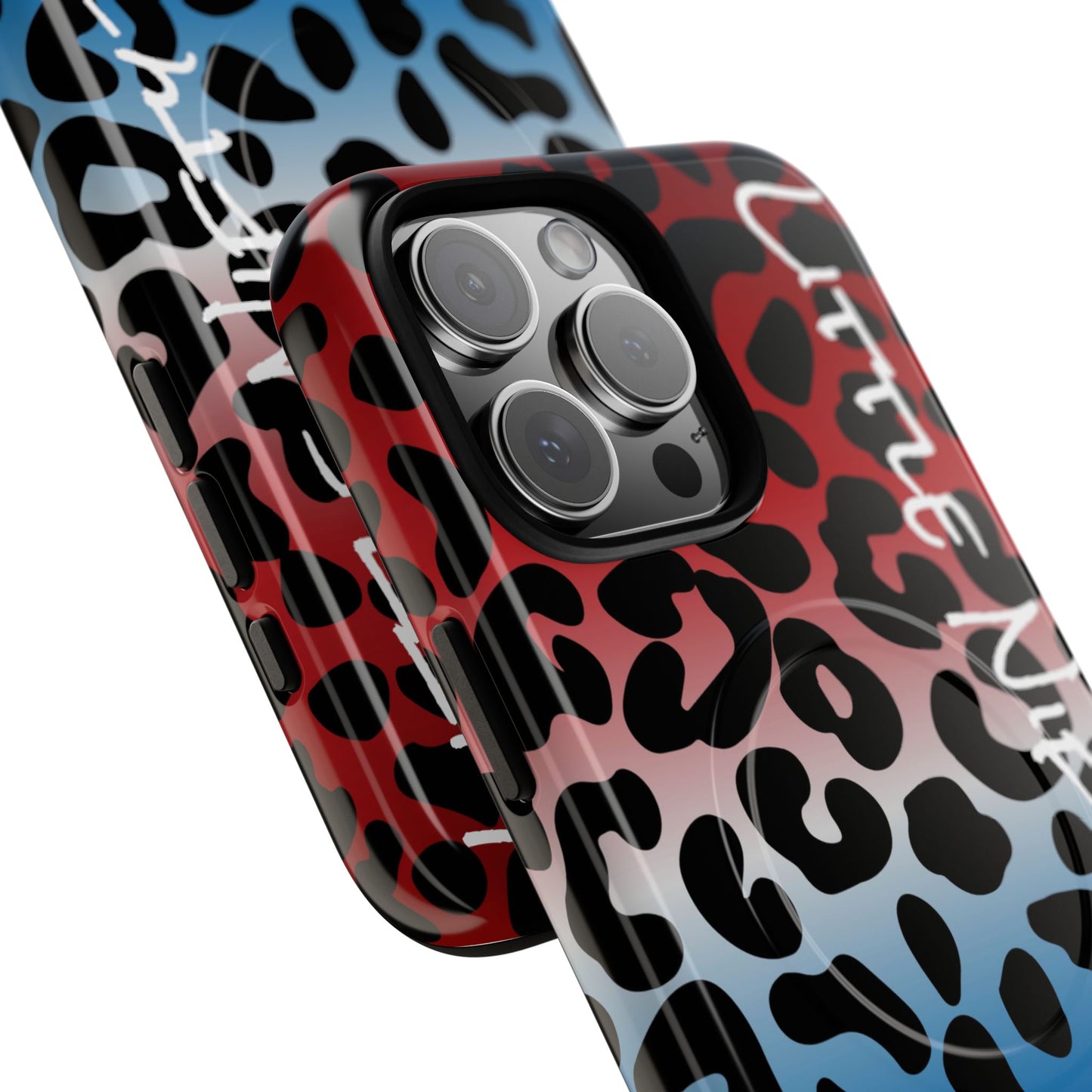 Red White Blue Cheetah MagSafe