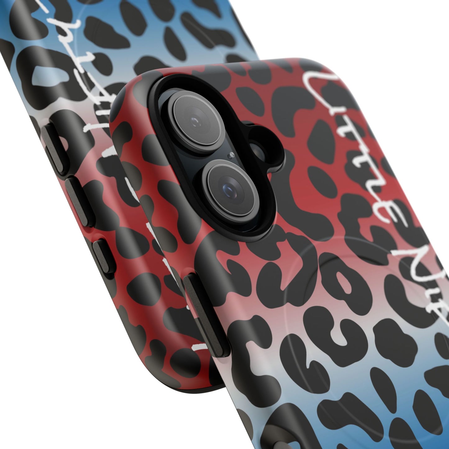 Red White Blue Cheetah MagSafe