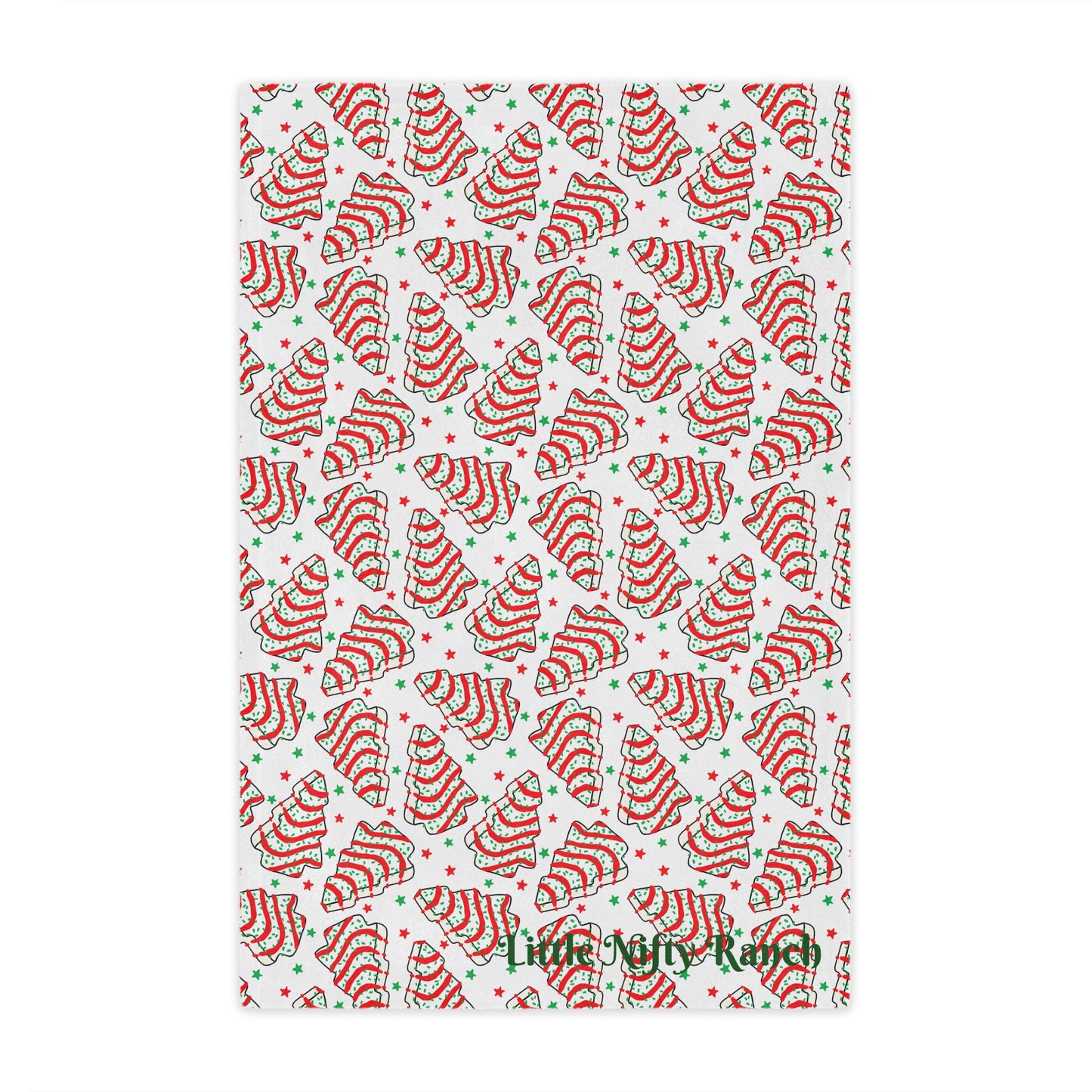 Little Debbie Tree Minky Throw