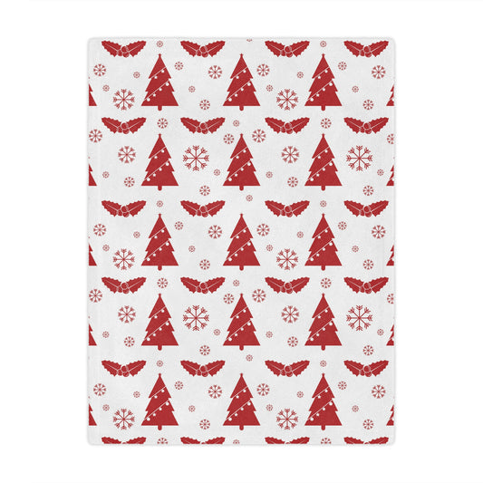 Trees and Snowflakes Throw