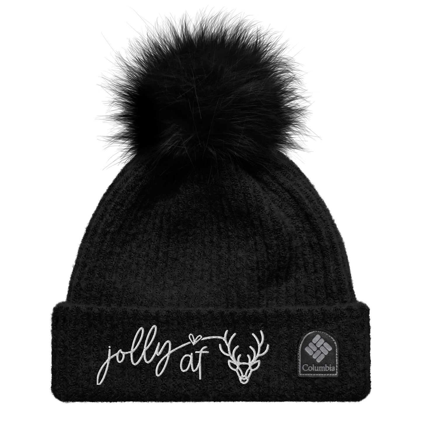 Jolly AF Reindeer Pom