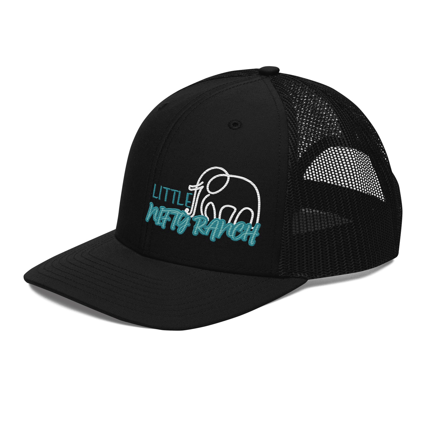 White Elephant Trucker Hat