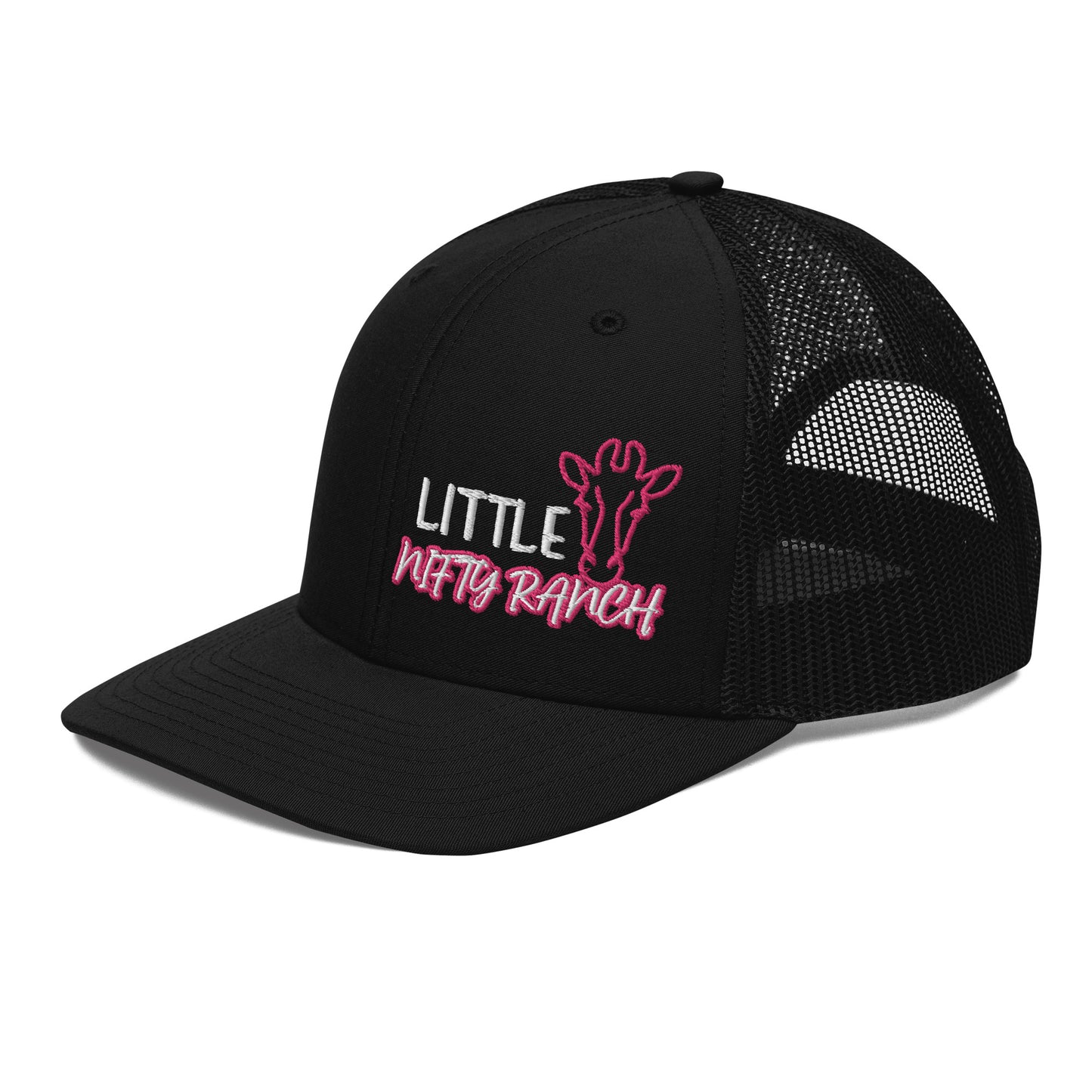 Pink Giraffe Trucker Hat
