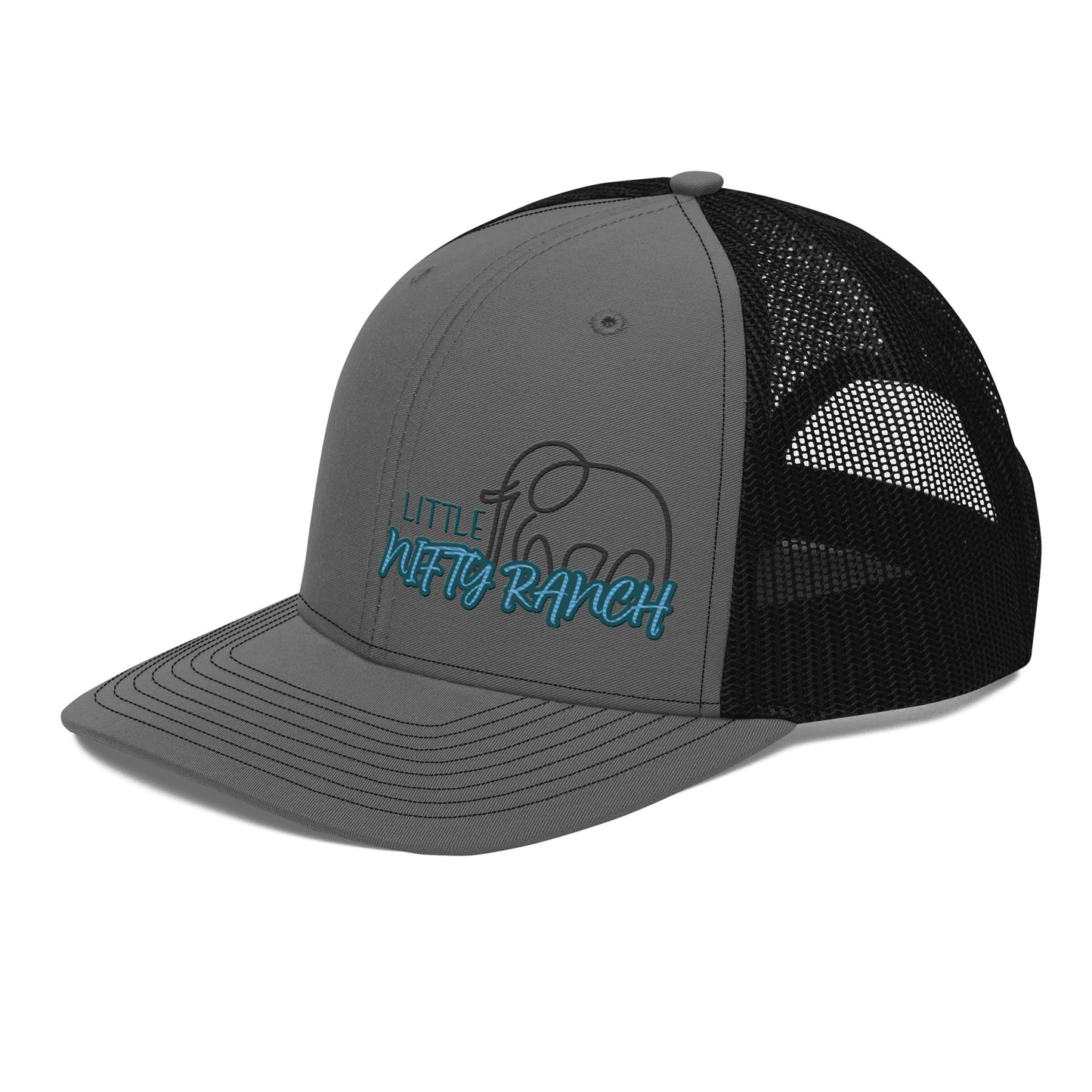 Grey Elephant Trucker Hat