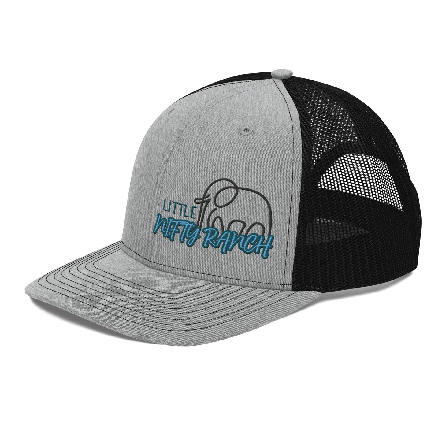 Grey Elephant Trucker Hat